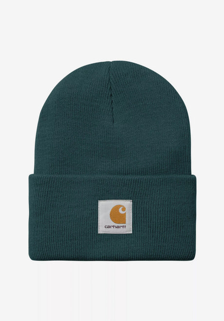 Carhartt WIP W' Ashley Mütze deeplagoon – Vorderansicht