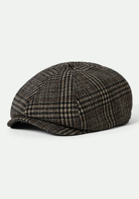 Brixton Brood Hut khaki-brownplaid2 – Vorderansicht