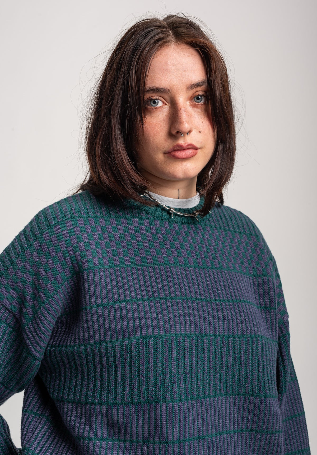 TITUS Peg Strickpullover multi – Rückenansicht