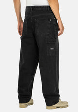 Baggy Worker Kids classicblackwash Rueckenansicht