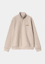 Half Zip American Script fleurdesel Vorderansicht