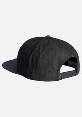Suede 6-Panel blackdenim Rueckenansicht