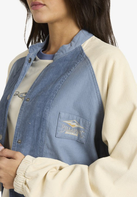 Billabong OG Burleigh Übergangsjacke stoneblue – Detailansicht 1