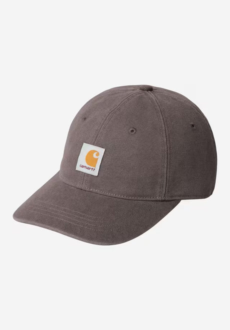 Carhartt WIP Canvas Cap shalestonewashed – Vorderansicht