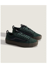 Skate Old Skool 36 + green-gum Rueckenansicht
