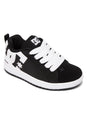 Court Graffik black-white Vorderansicht