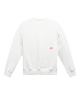 Thomas Campbell Logo Crew blanc-de-blanc Rueckenansicht