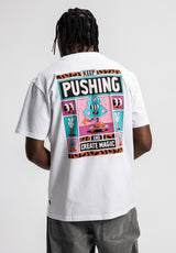 x YEYE WELLER Keep Pushing white Vorderansicht