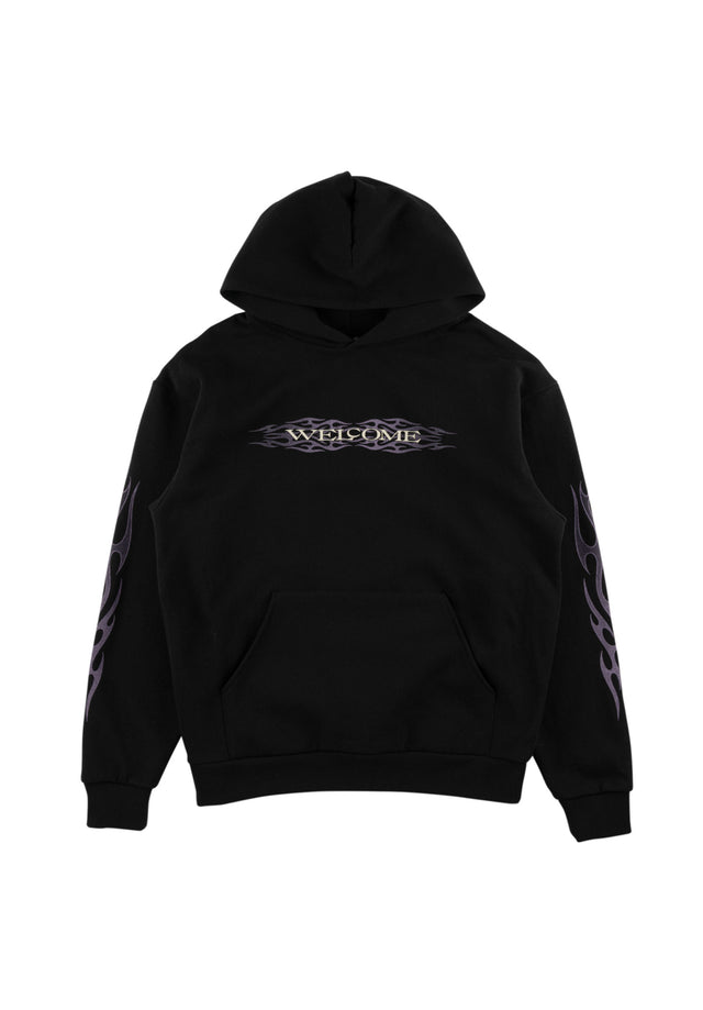 Brevity Printed black-purple Vorderansicht