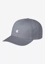 Madison Logo Cap shadyblue-white Vorderansicht