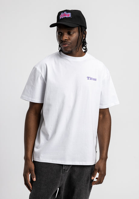 TITUS Game Day T-Shirt white – Rückenansicht