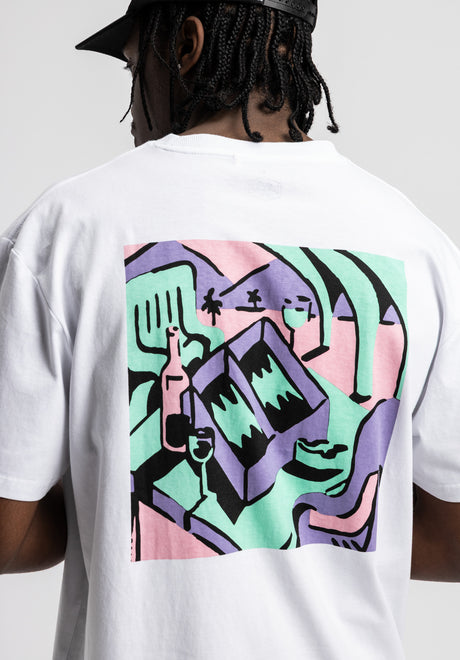 TITUS Game Day T-Shirt white – Detailansicht 1