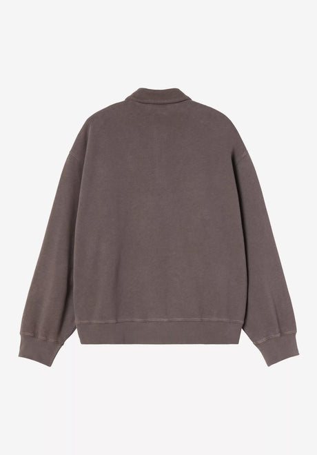 Carhartt WIP Harper Polo-Shirt tobaccogarmentdyed – Rückenansicht