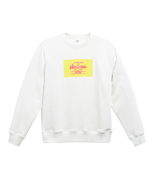 Thomas Campbell Logo Crew blanc-de-blanc Vorderansicht