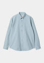Bolton frostedblue-garmentdyed Vorderansicht