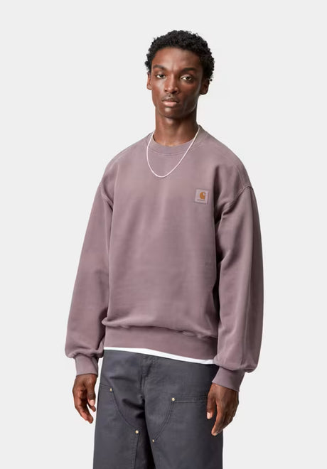 Carhartt WIP Vista Sweatshirt phloxgarmentdyed – Vorderansicht