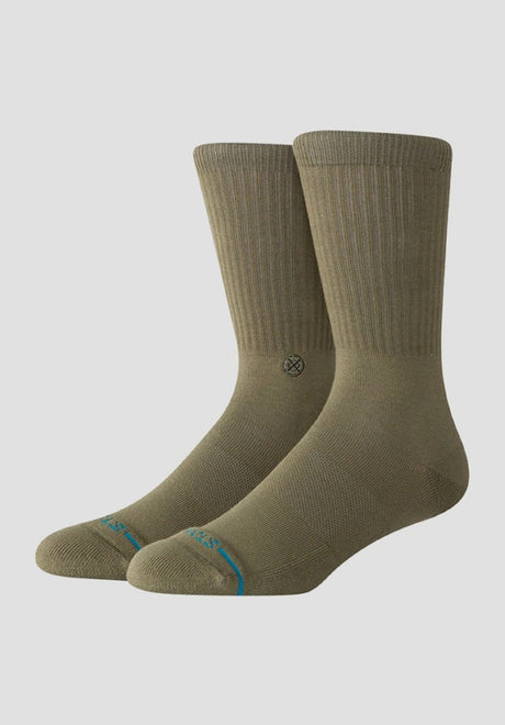 Stance Icon Socken green2 – Vorderansicht