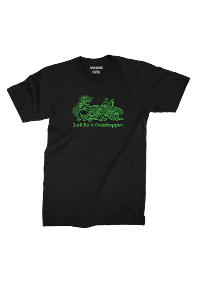 Grassbopper black Vorderansicht