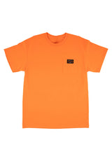 Built To Grind Pocket Heavyweight safetyorange Vorderansicht