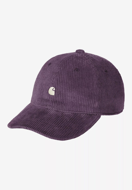 Carhartt WIP Harlem Cap Cap cozypurple-wax – Vorderansicht