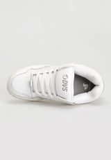 Enduro 125 white-reflective-gum-leather Closeup2