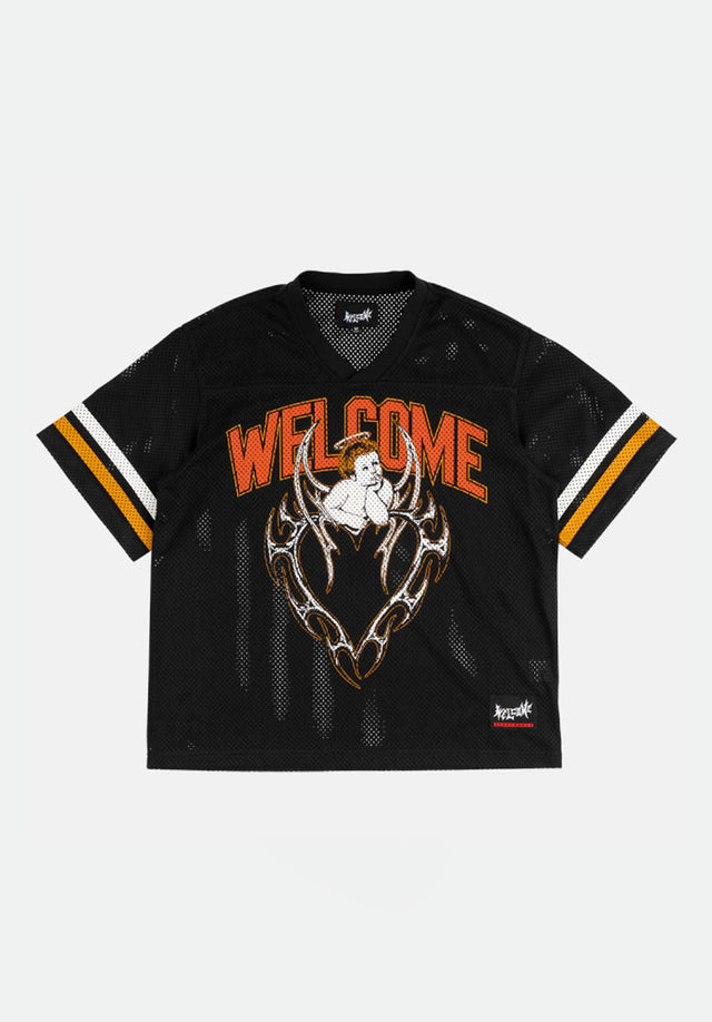 Cupid Football Jersey black Vorderansicht