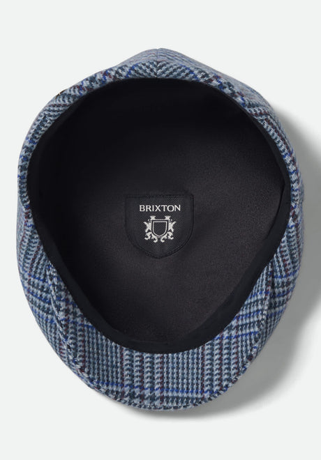 Brixton Hooligan LW Hut celadongreen-royalplaid – Unteransicht