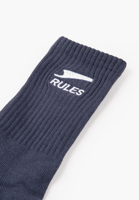 Rules Stack Logo 3 Pack Socken Thunder – Rückenansicht
