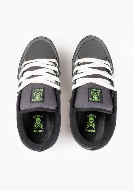 C1RCA Buckler SK Schuhe Jungs gray-black-green – Unteransicht