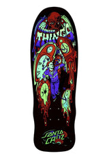 X Stranger Things Grabke Max Melting Clock glow-in-the-dark Rueckenansicht