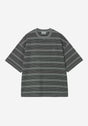 Hanson hansonstripe-kale-greengarmentdyed Vorderansicht