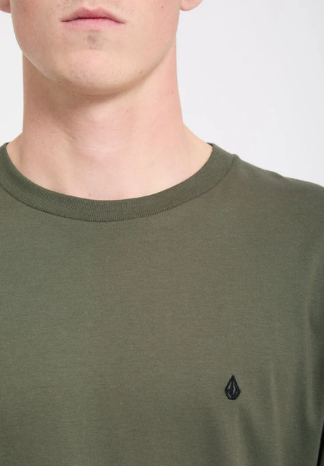 Volcom Stone Blanks T-Shirt wintermoss – Detailansicht 1