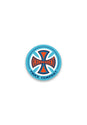 Truck Co Legacy Clear Mylar Sticker 5-Pack blue-orange Vorderansicht