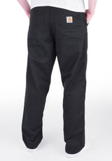 Simple Pant blackrinsed Rueckenansicht