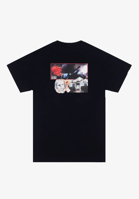 Hockey Satanica T-Shirt black – Vorderansicht