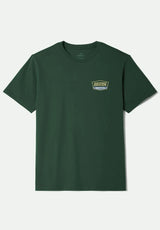 Regal STT forestgreen-curry-greyblue Rueckenansicht