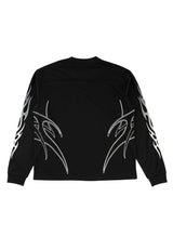 Scrub Mesh Racing Jersey black Closeup1