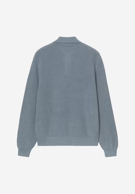 Carhartt WIP Miles Polo-Shirt shadyblue – Rückenansicht