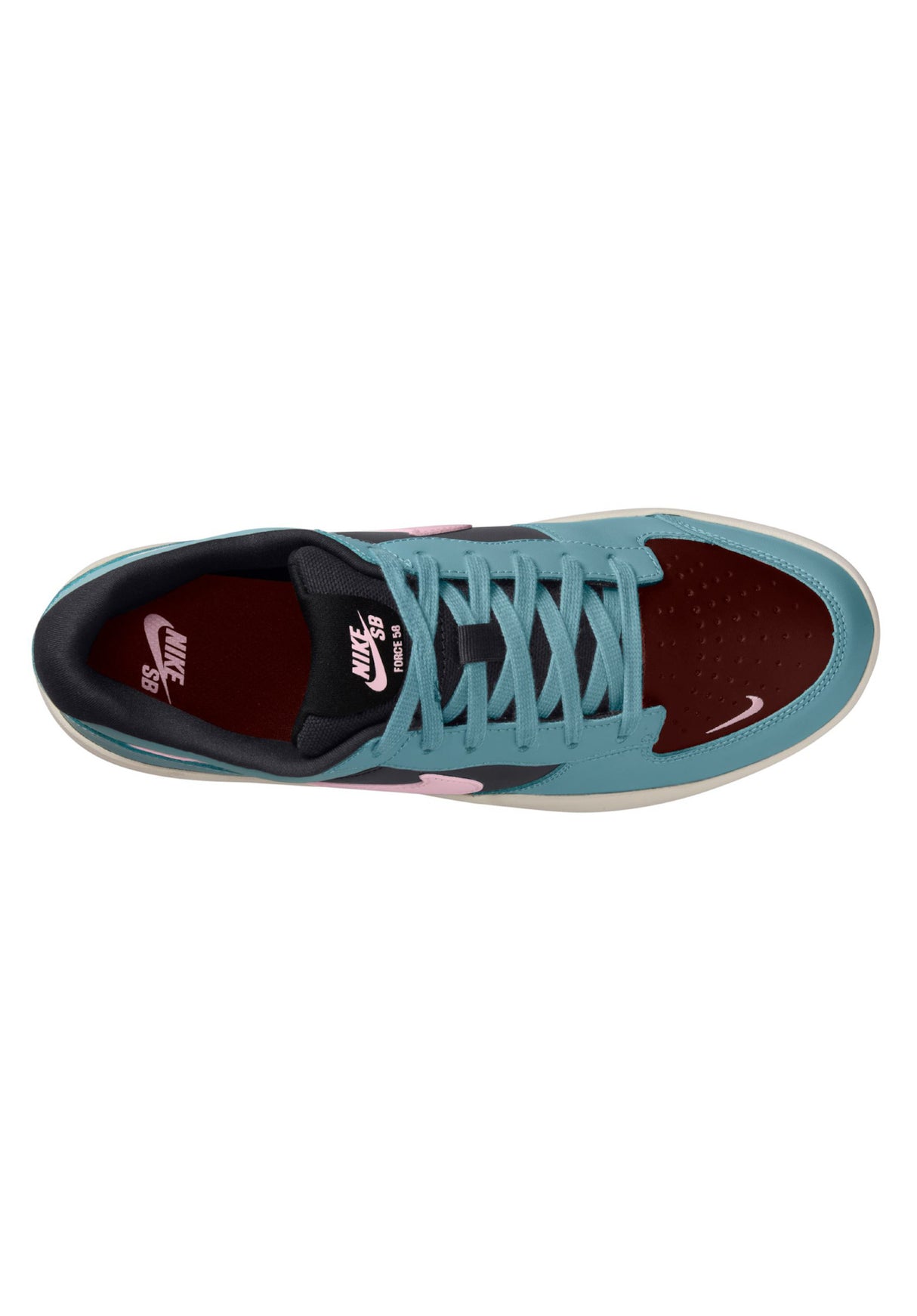 Force 58 Premium denimturq-pinkfoam-dksmokegrey Closeup2