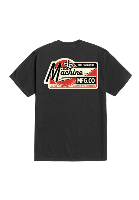 Loser-Machine Magneto T-Shirt black – Vorderansicht