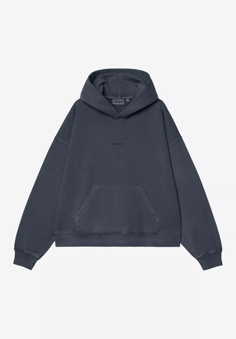 Carhartt WIP W' Benton Hoodie carbongarmentdyed – Vorderansicht
