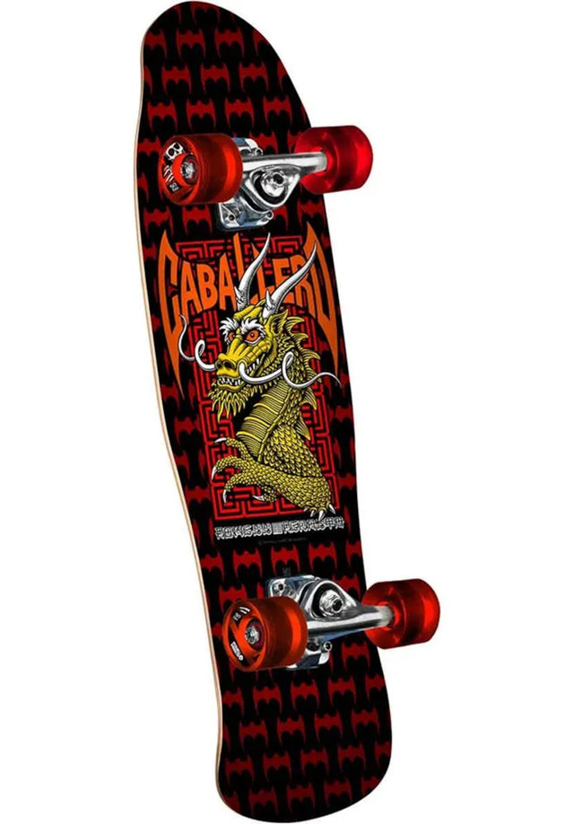 Mini-Cab-Dragon-III black-red Vorderansicht