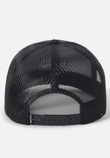 Fremont C NP MP Trucker black-black Rueckenansicht