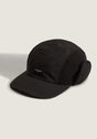 66 Earflap Tall Camper black Vorderansicht
