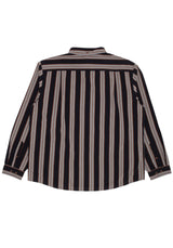 Long Sleeve Button Down black stripe Rueckenansicht