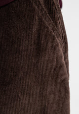 Ozzy Kids darkbrown-cord Closeup2