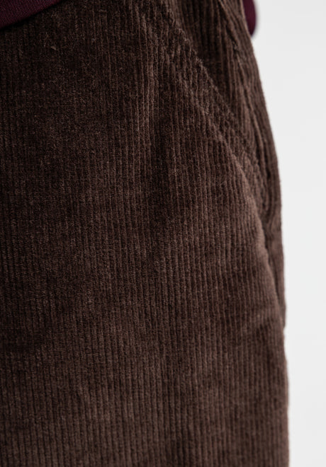 Ozzy Kids darkbrown-cord Closeup2