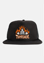 Who Cares by Neckface Trucker Hat black Vorderansicht