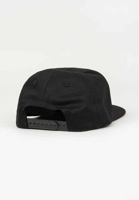 Santa-Cruz Classic Dot Snapback Cap black – Rückenansicht