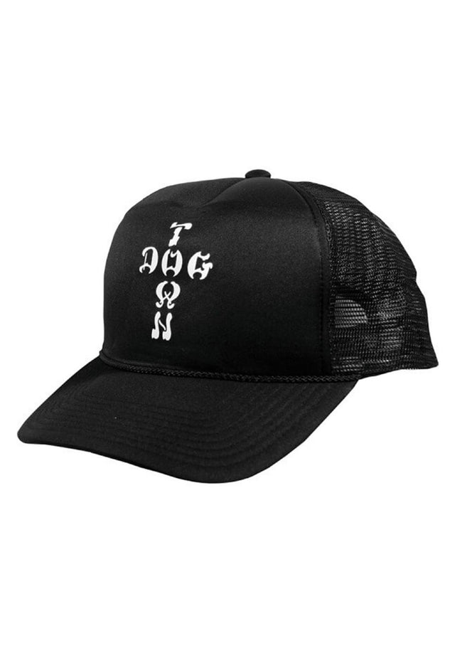 Cross Letters Flip Mesh black Vorderansicht